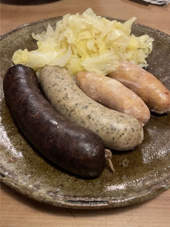 生ソーセージ2種盛り - ビーボ！ビア＋ダイニングバ