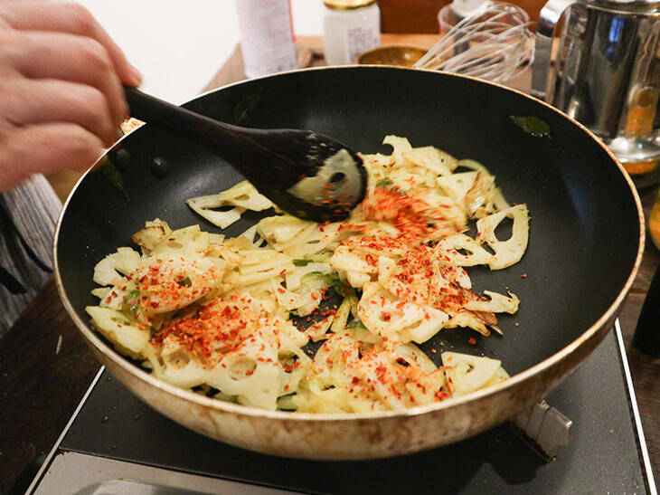 スリランカ料理なすのドライカレーを作れるスパイスセットアハサ食堂 スリランカ料理研究家 レシピやレッスン情報など