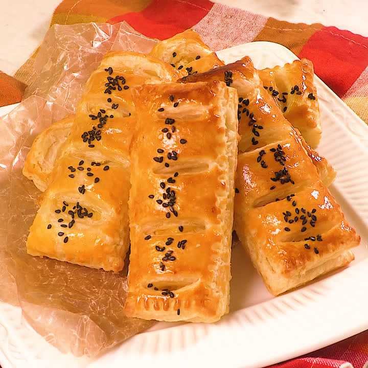 余っている冷凍パイシートと鮭フレークで『ひとくちサーモンチーズパイ』＆バカリズムさん : ～Caf'e fuu Manma～ かふぇ風まんまPowered by ライブドアブログ