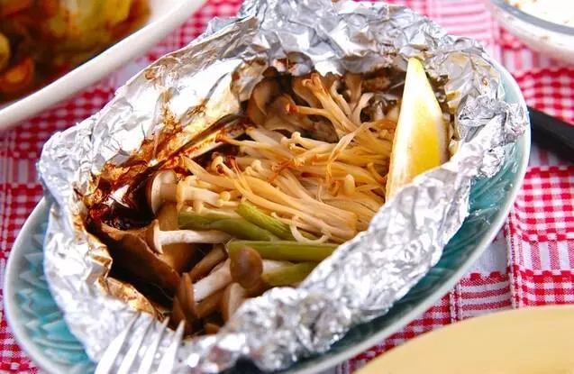 茄子のピザ風ホイル焼き