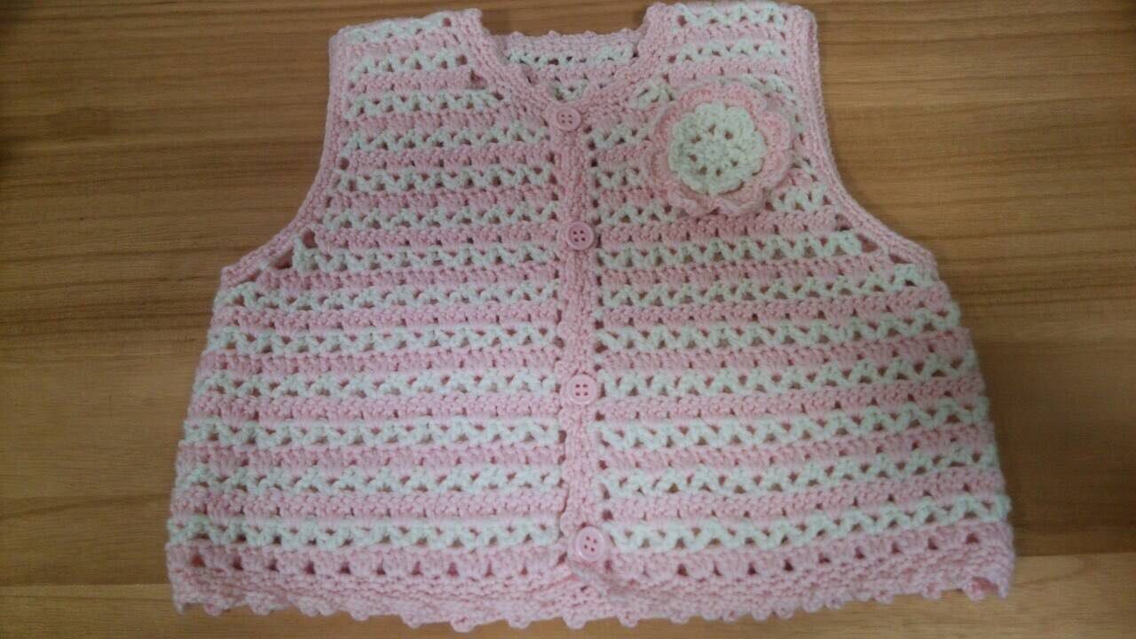 楽天市場 編み物 初心者 ベビー ベストの通販