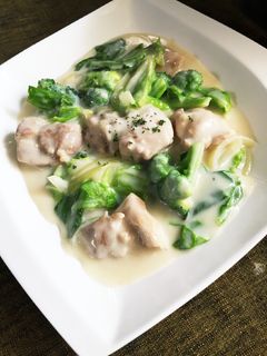 鶏肉とキャベツのクリーム煮チョーコー醤油株式会社