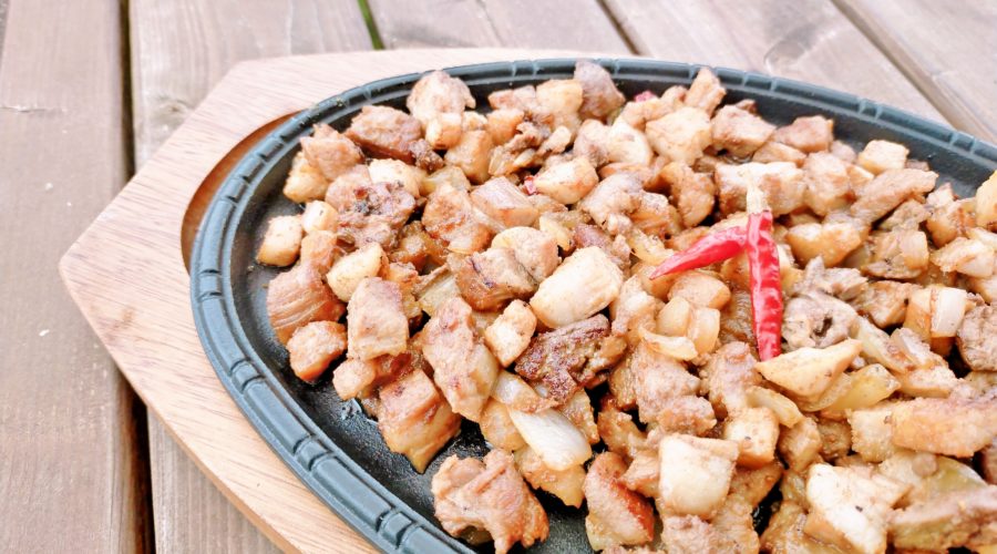 フィリピン料理 豆腐のシシグ