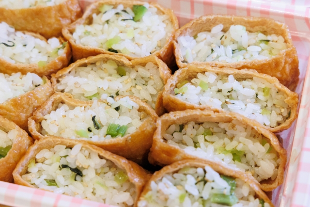 中学生弁当 いなり寿司は作り置き冷凍もできて朝も時短です！ : 日々のごはんとおやつのネタ帳～簡単なのも、丁寧なのも～ Powered byライブドアブログ