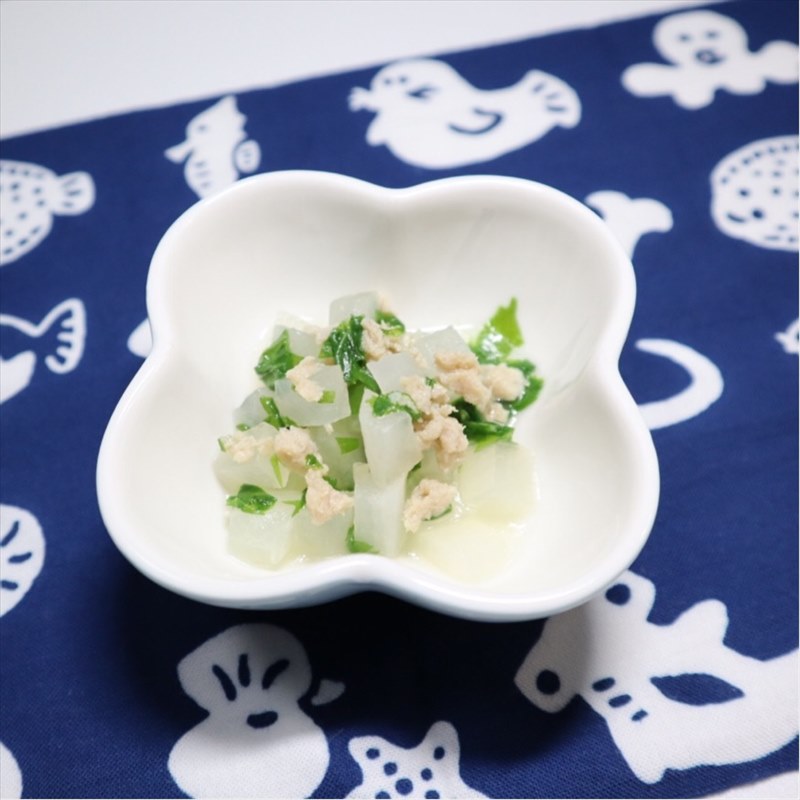 離乳食中期 まぐろのトマトスープ風