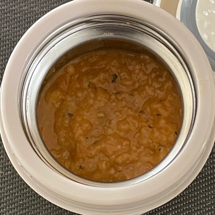 スープジャー弁当 ダイエット中のランチに！オートミール中華雑炊