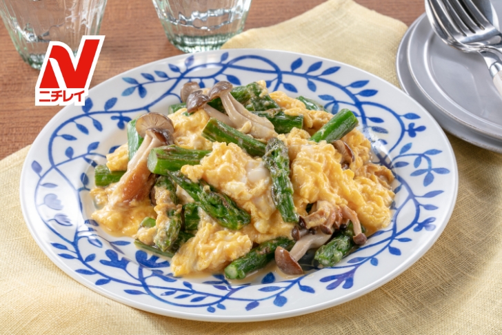 シーフードと野菜の香味炒め