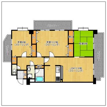 ホームズ】ロイヤルマンション西新2 3階の建物情報｜福岡県福岡市早良区祖原24-25