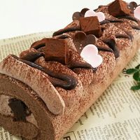 バレンタインにいかが？チョコロールケーキ」アレルギー安心レシピ- こにし小児科・アレルギー科