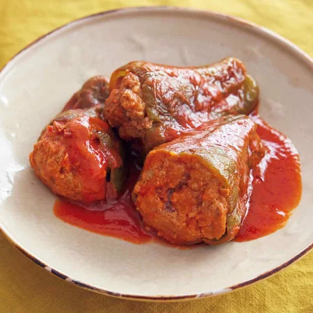 ごはんが進む簡単味付け♪ ピーマンの肉詰めレシピ・つくり方セブンプレミアム公式