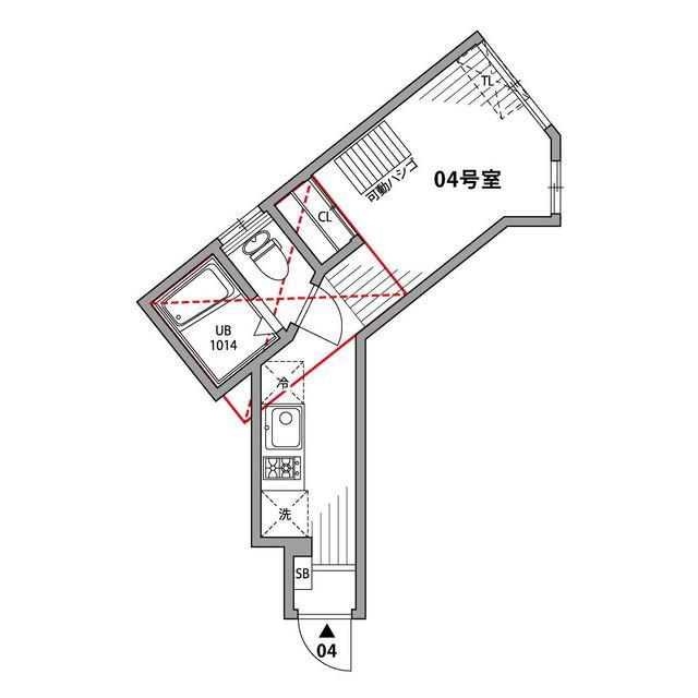 アーバンプレイス東高円寺Ｂ ０１０３ ワンルーム 