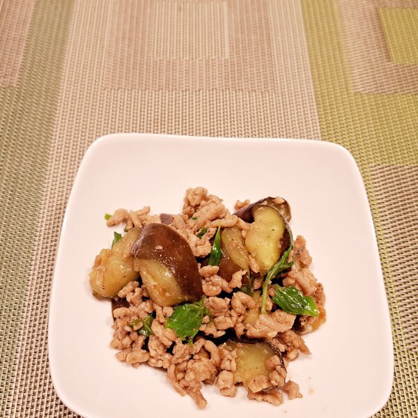 お家で作れる 「しょうがみりんで作る豚ひき肉となすのあんかけ豆腐」の作り方 MIKO- クスパ