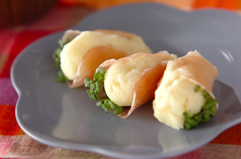 アボカドガーリックマッシュポテト