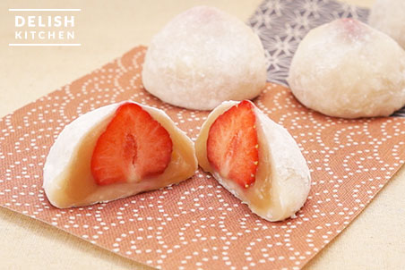 いちご大福霧や櫻や・徳重製菓とらや老舗の和菓子店