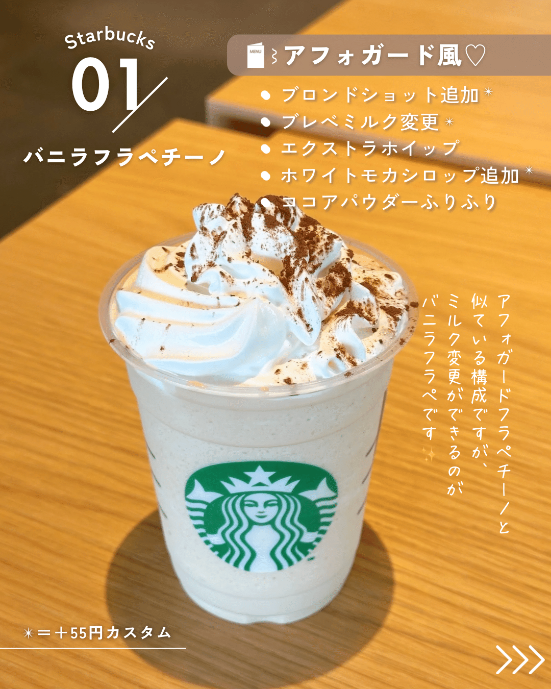 私はカスタムして甘くしましたが、そ スタバ☆アニマルズ