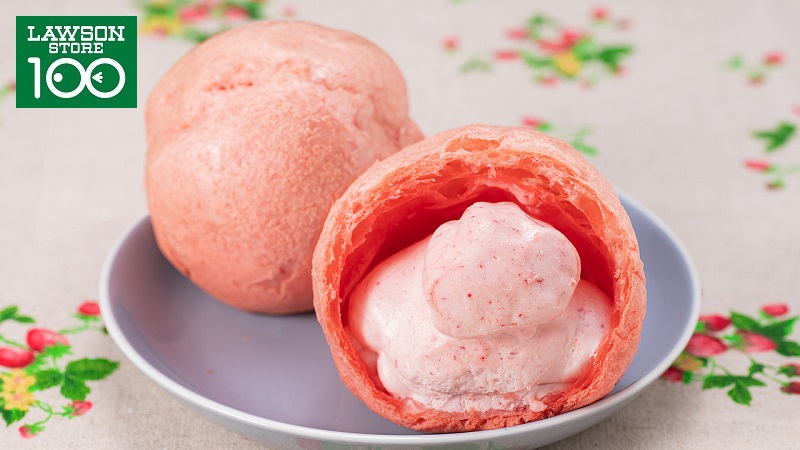 ローソンストア100』の『渾身の一本 三色だんご 餡入り 』 - 通常サイズの２倍程度ある粒あん入り団子✨🍡✨ -ローソン ローソンストア100渾身の一本 渾身の一本三色だんご3色団子 三色団子 コンビニ コンビニスイーツ スイーツ デザート 美味い LAWSON