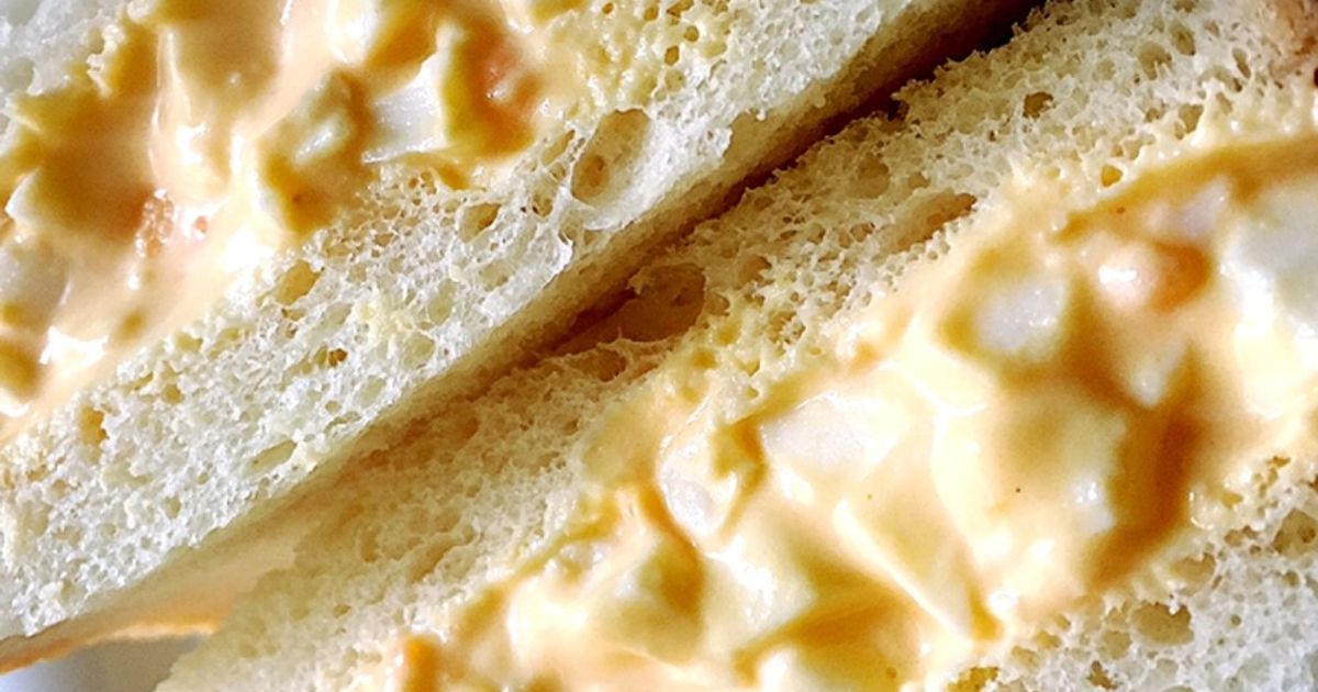 ごろっとゆでタマゴサンド