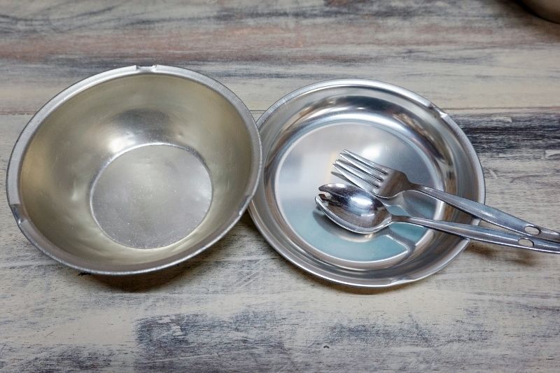 1059-02 ステンレス丸皿 オオモリ 給食用食器 -通販モノタロウ