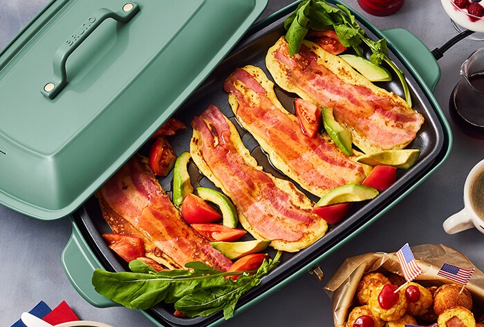 ホットプレート・プチパンケーキ - レシピナビ