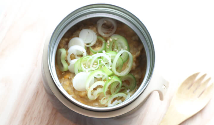 スープジャーで痩せるお弁当 オートミールのお弁当4選part10夏にひんやり食べたい！簡単！冷たいオートミール弁当〜How to makeoatmeal bento.〜 - YouTube