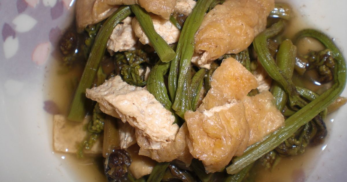 歯ごたえがイイ!わらびの醤油漬けひめくりおつまみレシピ