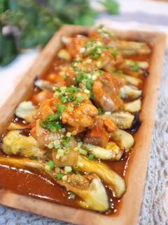 蒸し鶏のコチジャンソース