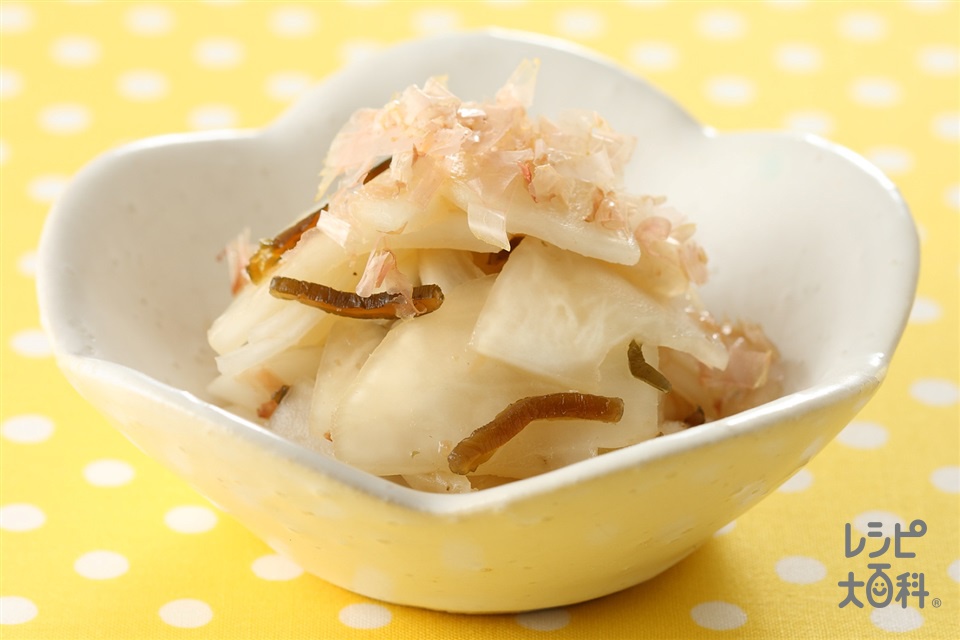 ほうれん草の塩こんぶ和え