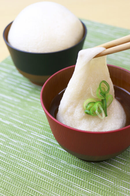 簡単！お麩と三つ葉のお吸い物