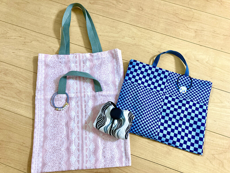 手ぬぐい二枚でエコバッグアラフィフハンドメイド生活 - 楽天ブログ