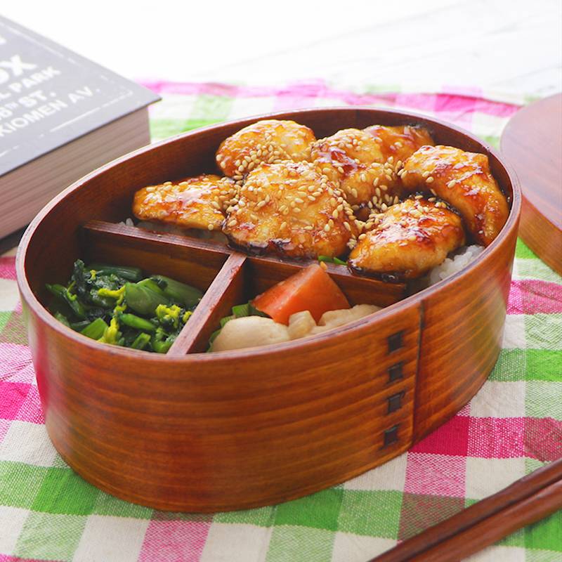 ささ身せんべいの甘酢ごま照り焼き作り置き お弁当