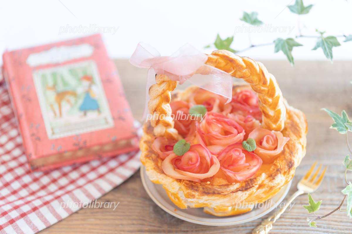 薔薇のようなアップルパイ