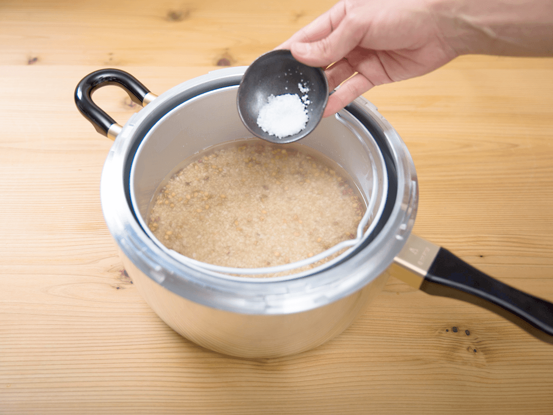 寝かせ玄米の作り方