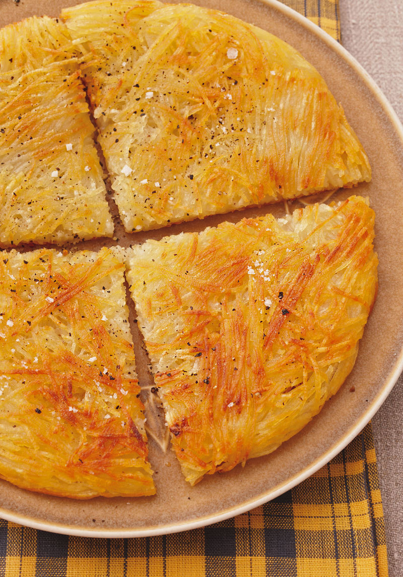 余った焼きそば麺で簡単！じゃがいもチーズガレット - 娘に伝えたいレシピ