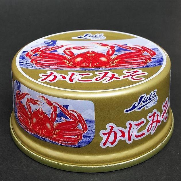 かに味噌100g 純正１００％純正かにみその缶詰です。100ｇプルトップ缶・￥720