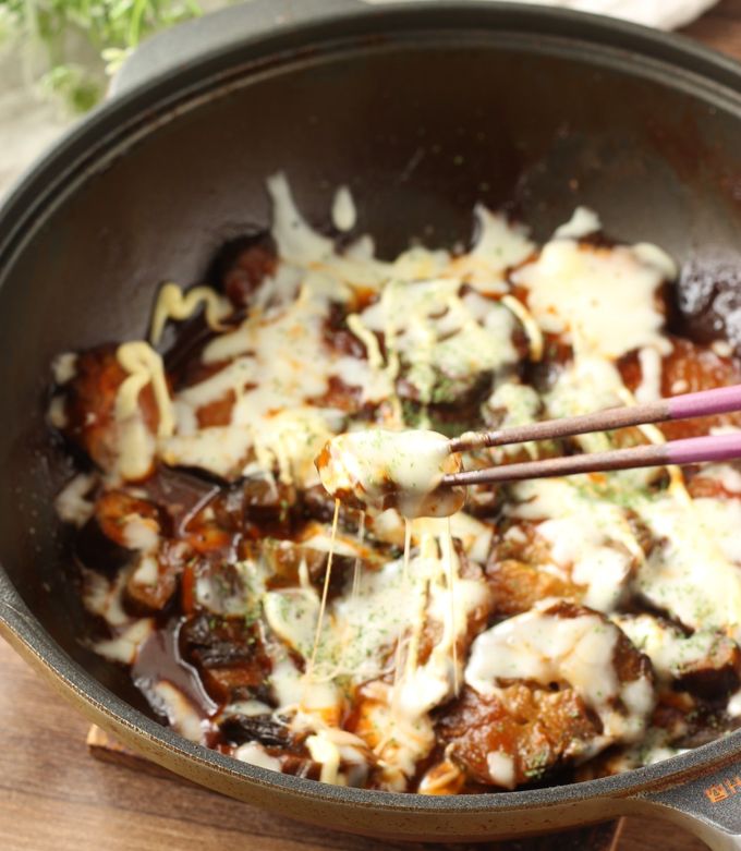 トマトとなすのケチャップ炒めスーパーマーケット サンプラザ