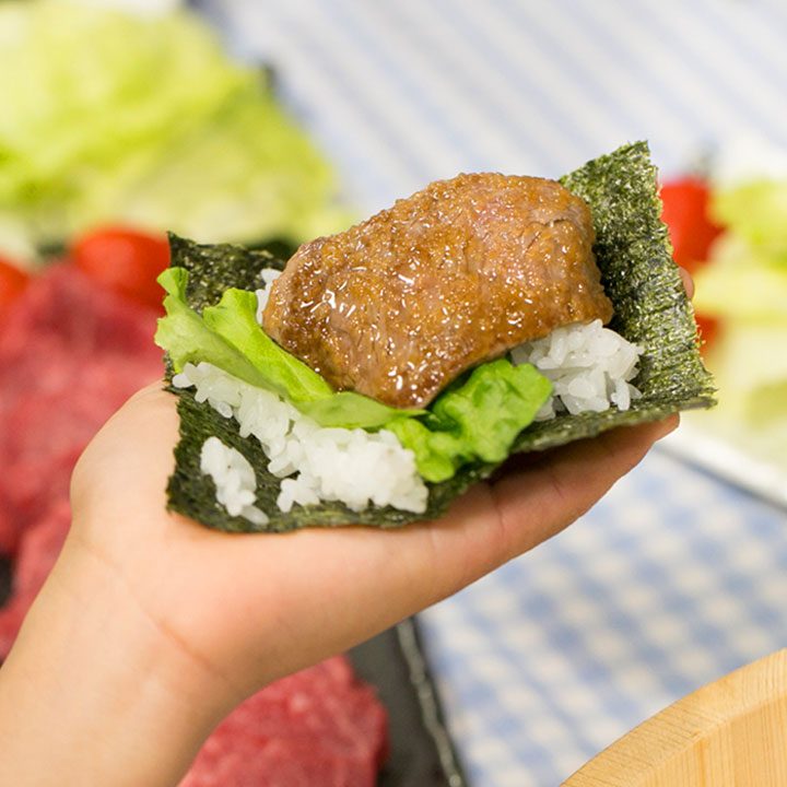 ホットプレートで簡単鉄板焼き