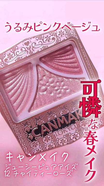 2025年最新 キャンメイク ジューシーピュアアイズをパーソナルカラー別に全色レビュー！えむこすめ