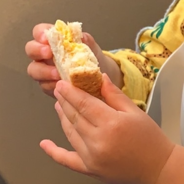 ゆで卵ときゅうりのサンドイッチパン離乳食レシピPasco 超熟 パンの離乳食～手早くつくれるアレンジレシピ