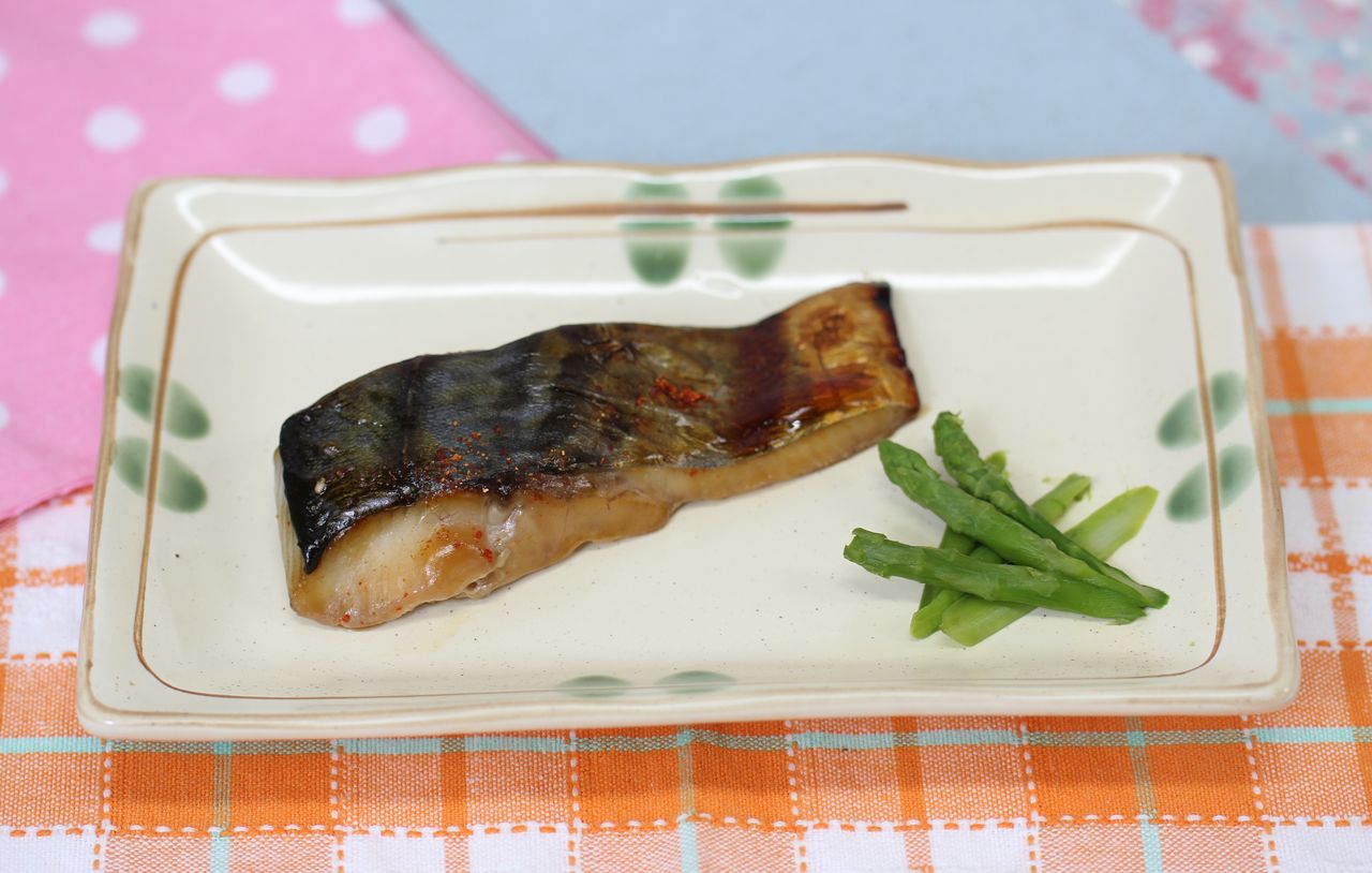 寿麹庵Plat de poissonFish dish魚料理 Poisson-tuile façon wakasa-yakiGrilled Wakasa-yaki Tilefish 甘鯛の若狭焼き