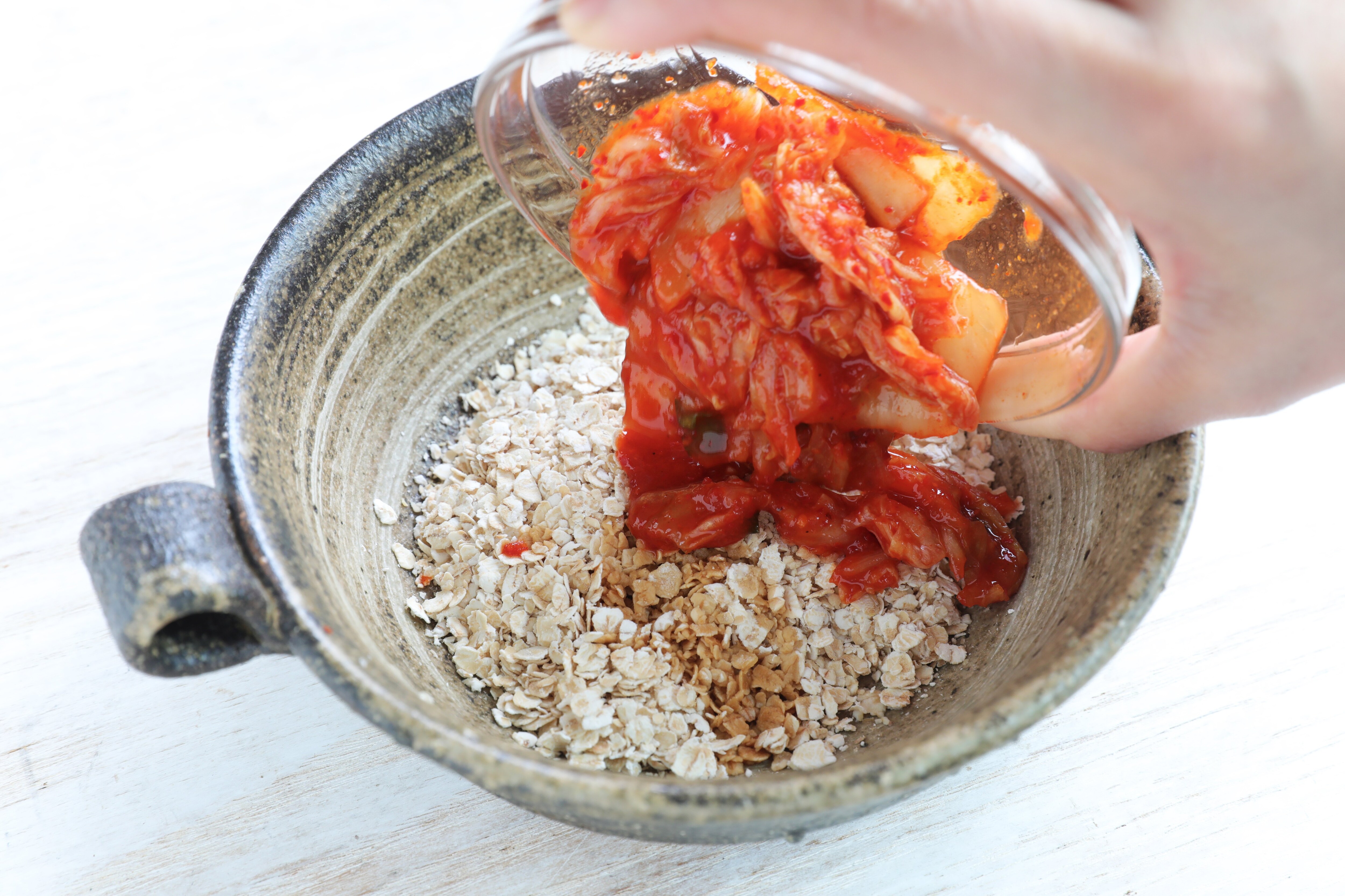 ずぼらダイエットレシピオートミールキムチチーズリゾットyukapimrが投稿したフォトブックLemon8