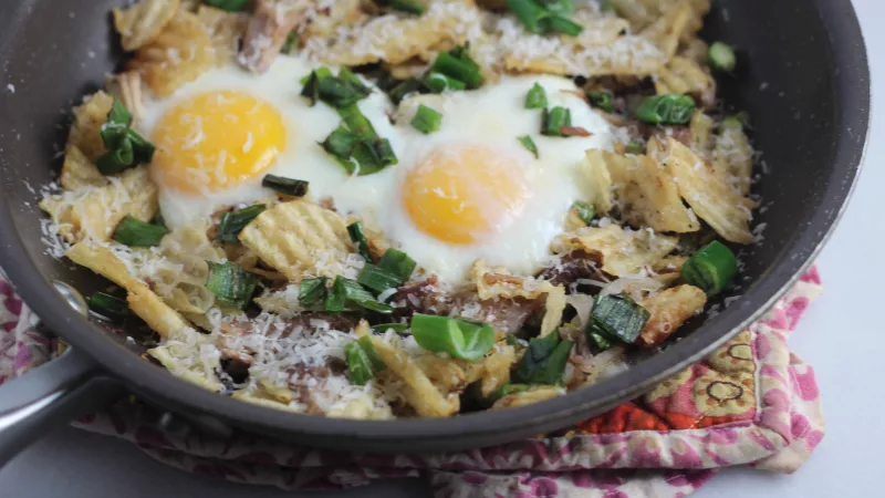 フライパンで簡単 ベイクドポテト