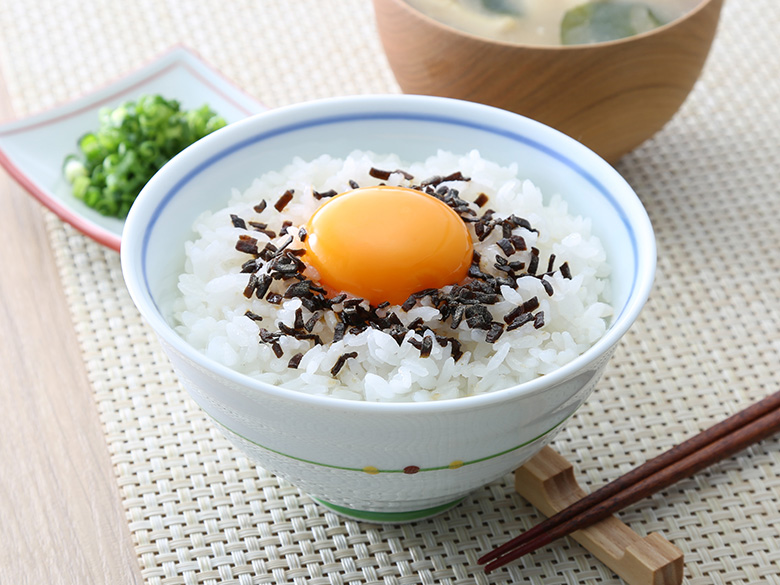 きざみねぎ塩の卵スープ