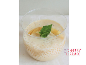 タピオカ入りココナッツミルクtabekoひとり暮らしで毎日食べ過ぎ