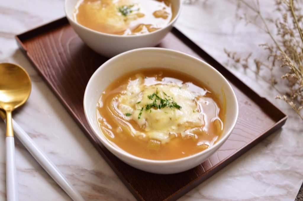 レンチン雑煮 中華風