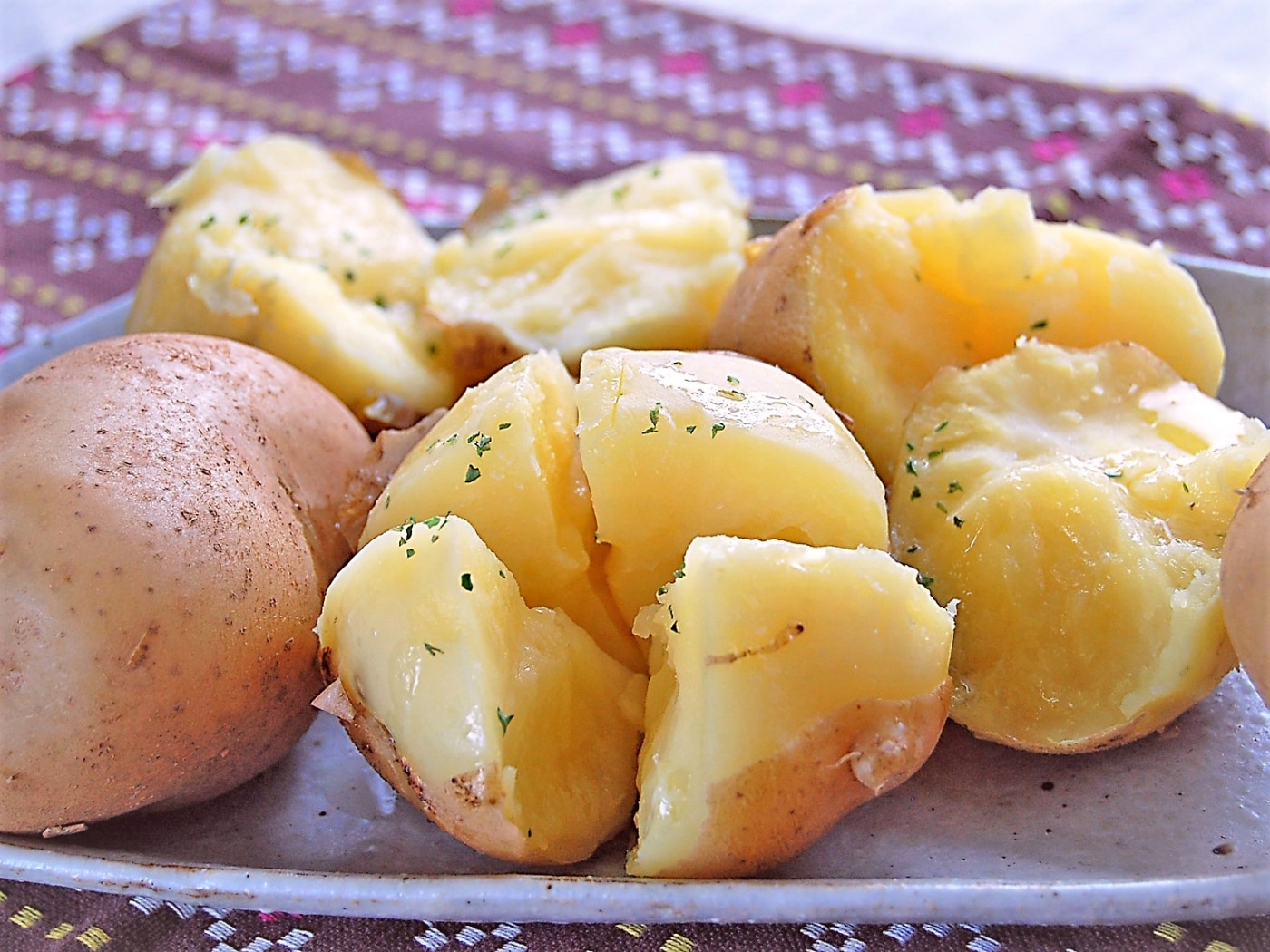 じゃがいもをレンジで蒸す方法