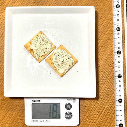 サーモンとクリームチーズのカナッペ