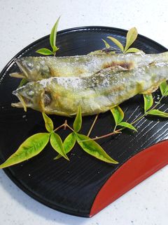 オーブントースターで焼くカサゴの塩焼き