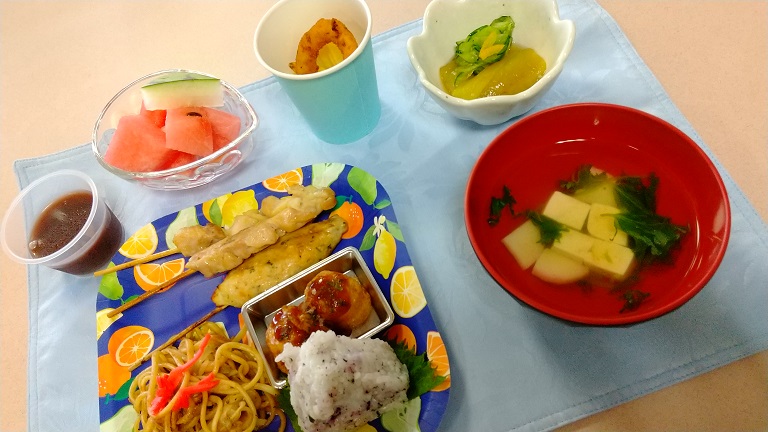 慈愛の郷夏祭り☆お食事ご紹介♪ - 介護付有料老人ホーム 慈愛の郷