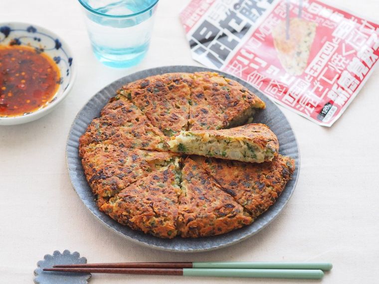 簡単旨い！ フライパンで包まない餃子