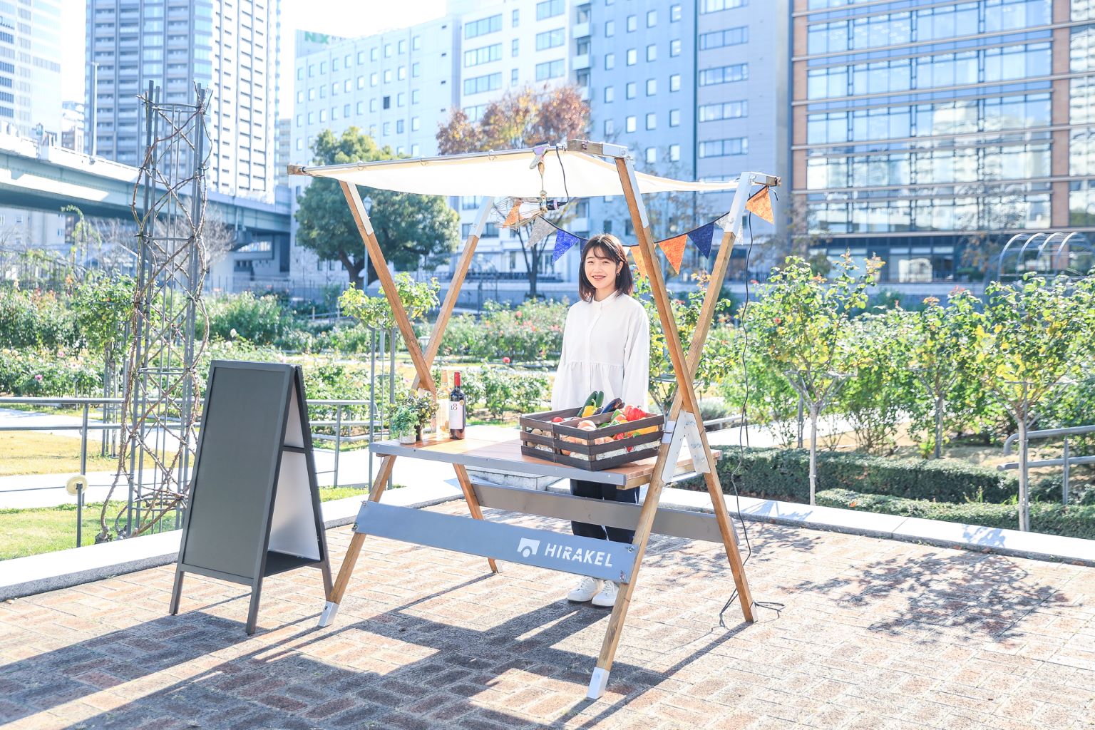 ブレーメンの屋台村我が子はハーフ Ｆｒｏｍ ＢＲＥＭＥＮ